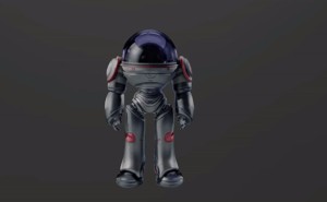 DBX ASTRO01 ROBOT STL OBJ GLB FOR 3D PRINT
