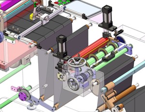 industrial 3D model material cutting machine