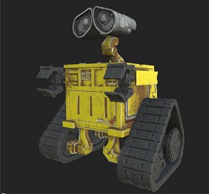 3D Wall-E Robot Model 