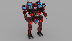 Sci fi Transformer Robot