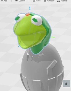 Kermit the Frog as The Vision
