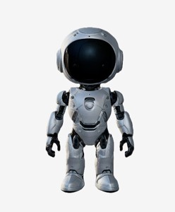 FUTURISTIC COMPANION ROBOT