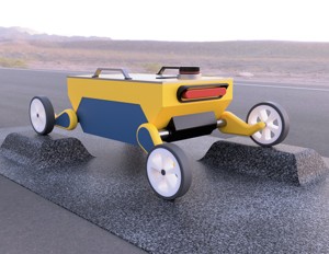 Delivery Robot - Rough Te...