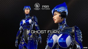 GHOST FURY 2024 LOW-POLY Game Ready 3D model