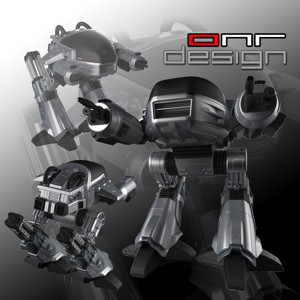 ED-209 from "Robocop" Mov...