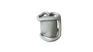 SciFi Shape Object Low Poly 20