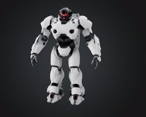 DIB MOON BOT STL OBJ GLB FOR 3D PRINTER