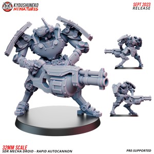 SDR MECHA DROID AUTOCANNON