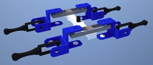 AT-AS quadruped (or hexapod) robot