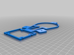 Bottom plate for Arduino UNO for EEZYbotARM MK2