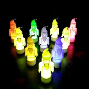 Christmas Santa Robot Lamp / Robot Luminoso de Santa Claus
