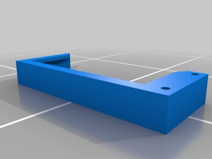 License plate holder for vex robotics