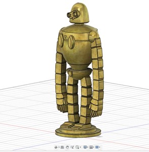 CASTLE IN THE SKY ROBOT