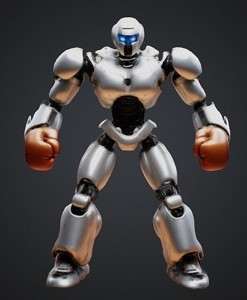 Battle boxer robot