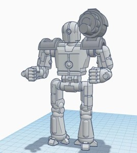 N4CR Robot Grenadier Droid Tabletop Gaming Miniatures Stargrave