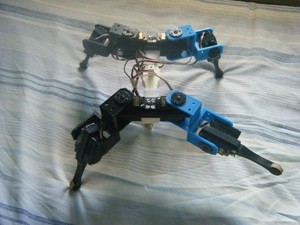 AT-AS QUADRUPED (OR HEXAPOD) ROBOT