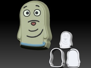 DOG ROBOT DREAMS - MOLD BATH BOMB, SOLID SHAMPOO