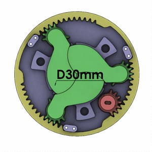 3DP3BLROD30A IRIS DIAPHRAGM MECHANISM MECHANICAL SHUTTER DIY