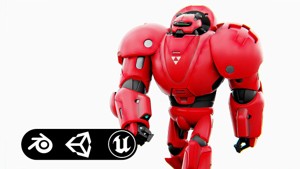 COMBAT DROID M-5000 Rigged for Unreal Engine - Unity - MIXAMO