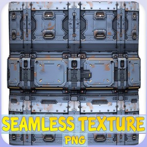 Sci-FI Seamless Texture