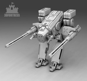  A robot with long trunks