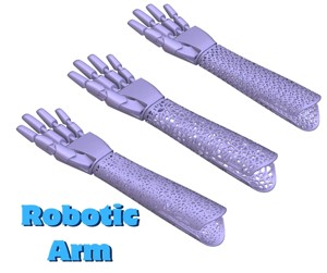 Lattice structured Robotic Arm