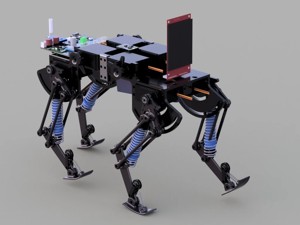 3D printed robot cat