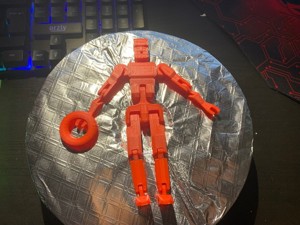 robot key chain
