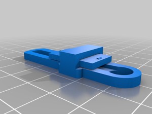 SG90 Servo Locking Slotted Strip