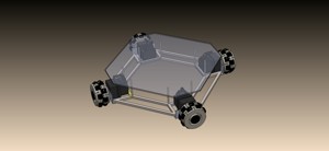 4WD Robot Omni Wheel at 4...
