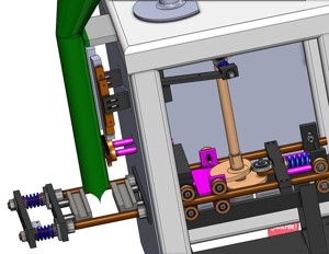 industrial 3D model Cup packaging machine