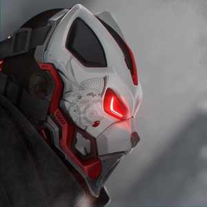EVO CAT- cosplay sci-fi mask - DIGITAL STL FILE for 3D-PRINTING