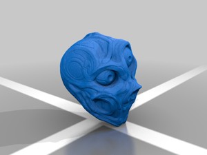 Cyclops Robot skull