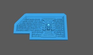 Alien Hunter Robot Shoulder Plate
