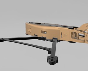 SIDE COVERS FOR MARK4 V2 10 INCH FRAME WITH NACA DUCT USB-C