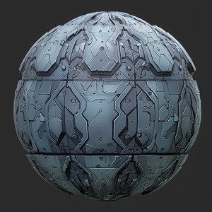 Sci-FI Seamless Texture 
