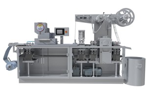 Aluminum plastic blister packaging machine