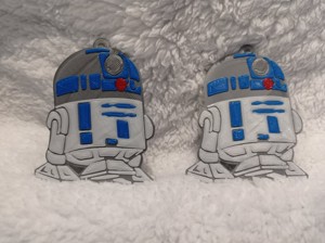 PERSONALIZED CHRISTMAS ORNAMENTS ROBOT R2D2, STORMTROOPER