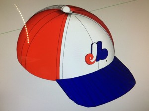 Baseball Montreal Expo's cap