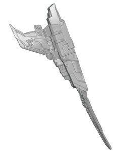TRANSFORMERS STARSCREAM CYBERTRON WINGS