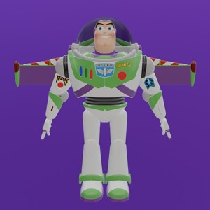 Buzz Lightyear 3D Model - High-Quality Toy Story Character