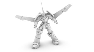 TENGEN TOPPA GURREN LAGANN 3D MODEL