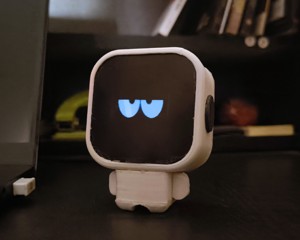 A smart robot that uses emotions to indicate room health