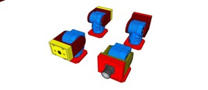 SUPER ULTRA COMPACT PAN/TILT CAMERA MOUNT - V2