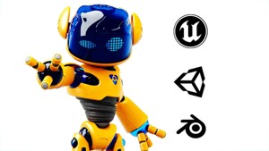 UTILITY BOT MONIKA  Rigged for Unreal Engine - Unity - MIXAMO