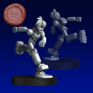 Rock Volnutt - Megaman Legends - 32mm Scaled Miniature