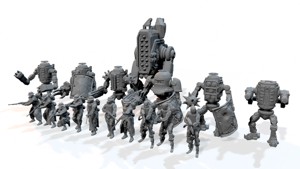 EISENMANN MECH INFANTRY COLLECTION 2 - BY CIZJUT