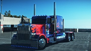 Optimus Prime Truck Transformers Movie