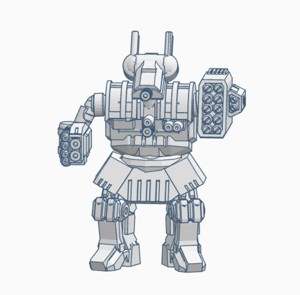 SCOTTISH WARRIOR AMERICAN MECHA