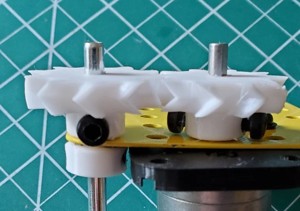 Herringbone Gears Meccano Compatible
